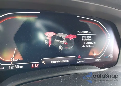 2022 BMW X5 xDrive40I z USA, uszkodzony, nr VIN 5UXCR6C03N9L34039